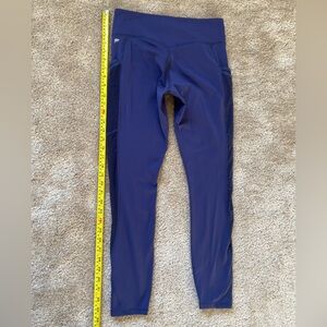 Fabletics Motion365 Navy Leggings - Size M (see measurements)